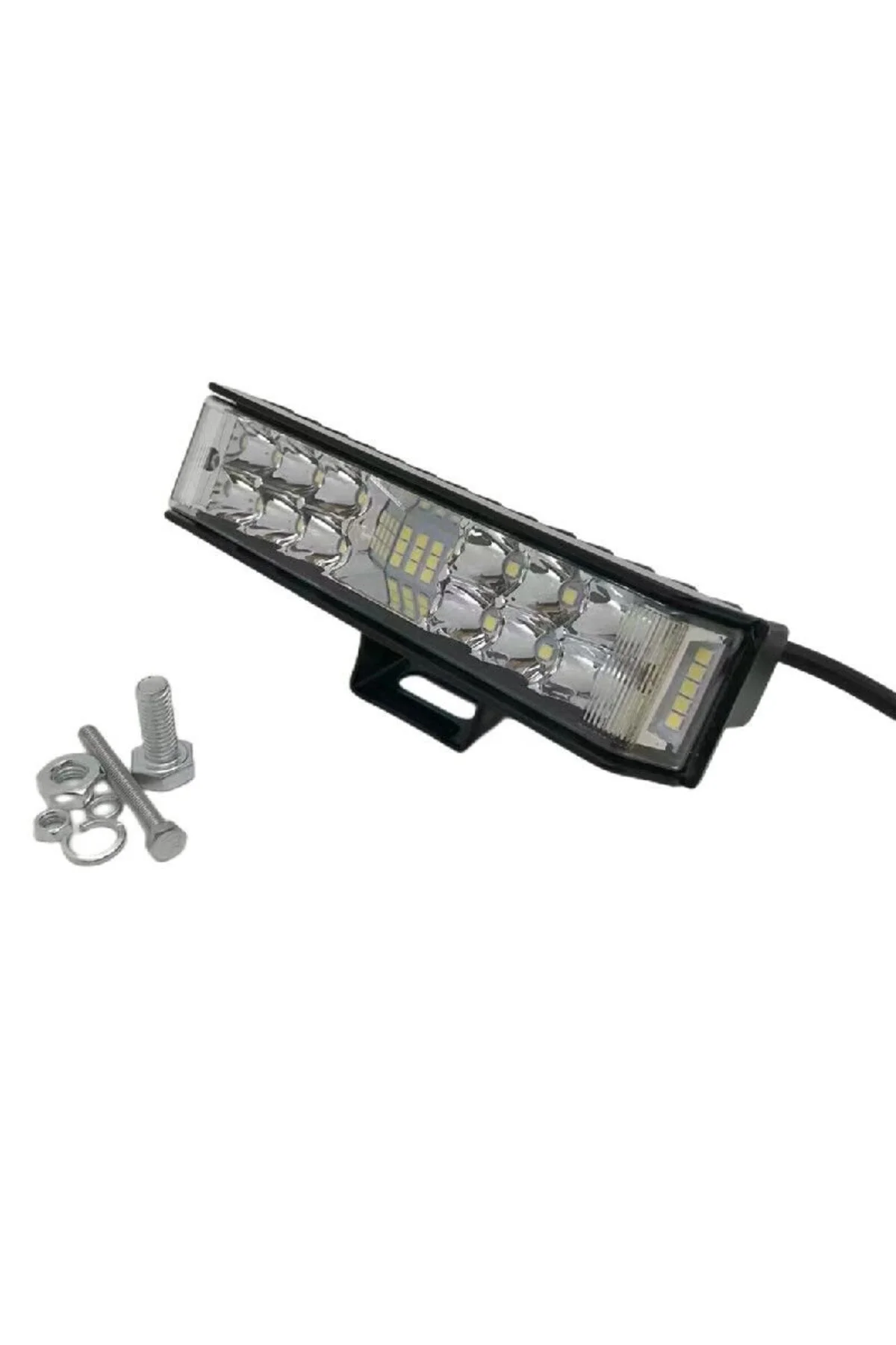 Offroad sis lambası 40 led 20w kırmızı-beyaz-mavi çakarlı adet 12-30v / LASS296