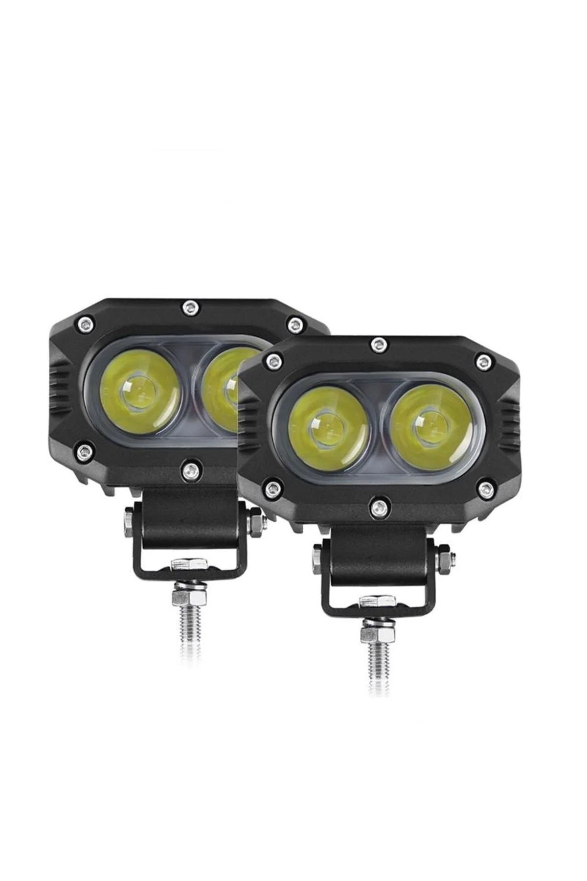 Off-Road Sis Lambası Beyaz-Amber Çakarsız 40w 12-30v (Adet Olarak)