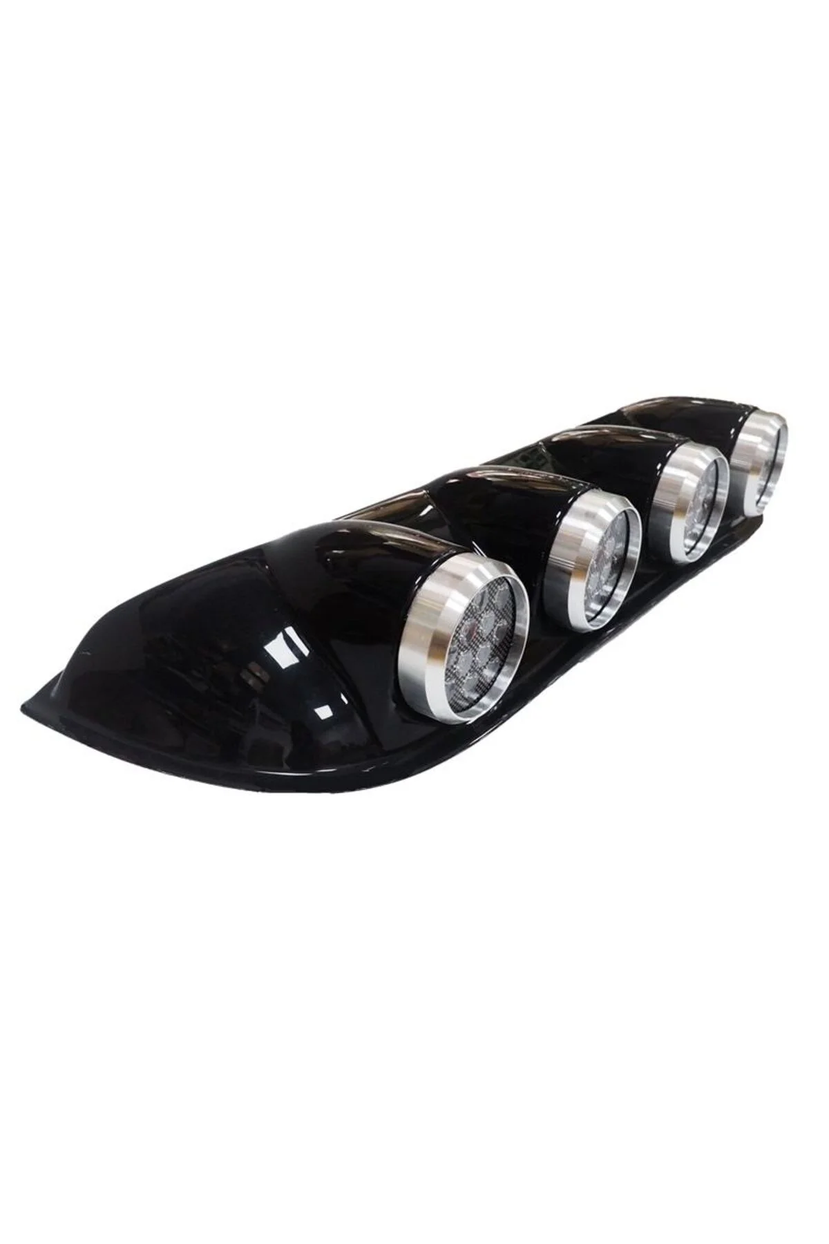 Off-Road Sis Lambası Yuvarlak Siyah 12x4 Led 12-24v (Set Olarak) - Space Görsel 4