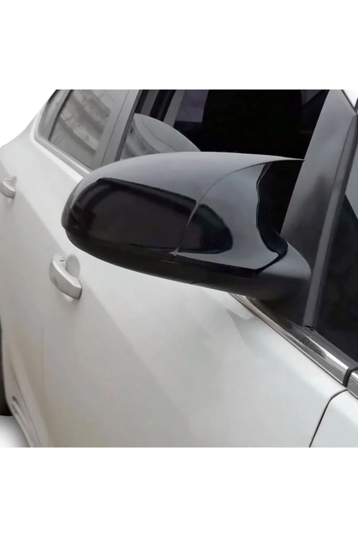 Opel Astra J 2009-2016 Arası Araca Özel Yarasa Ayna Kapağı Parlak Siyah - OTOCİRİT Görsel 3