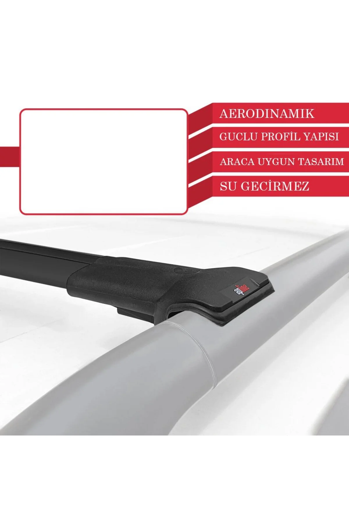 Ara Atkı Tavan Barı Fly Model 105cm Siyah (2 Adet) - apline Görsel 4