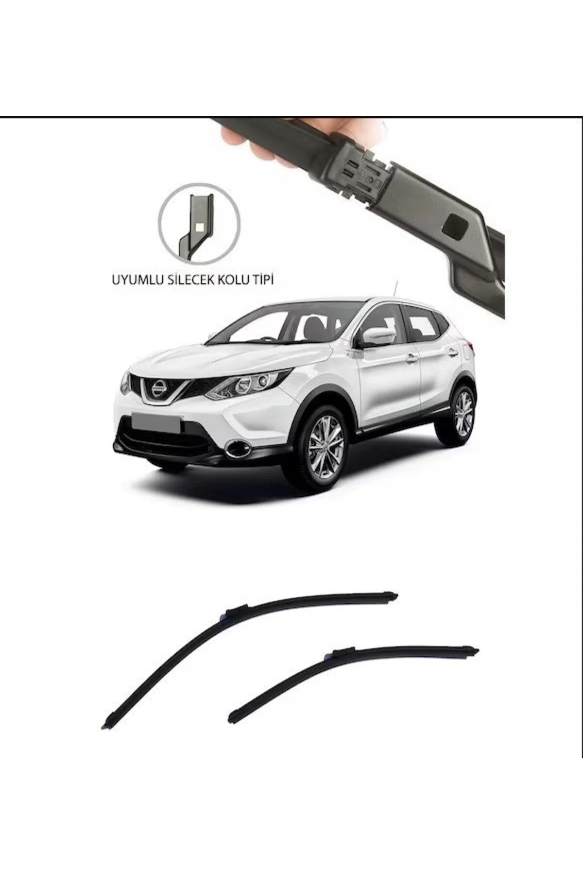 Nissan Qashqai 2014 2012-2021 Ön Takım Silecek