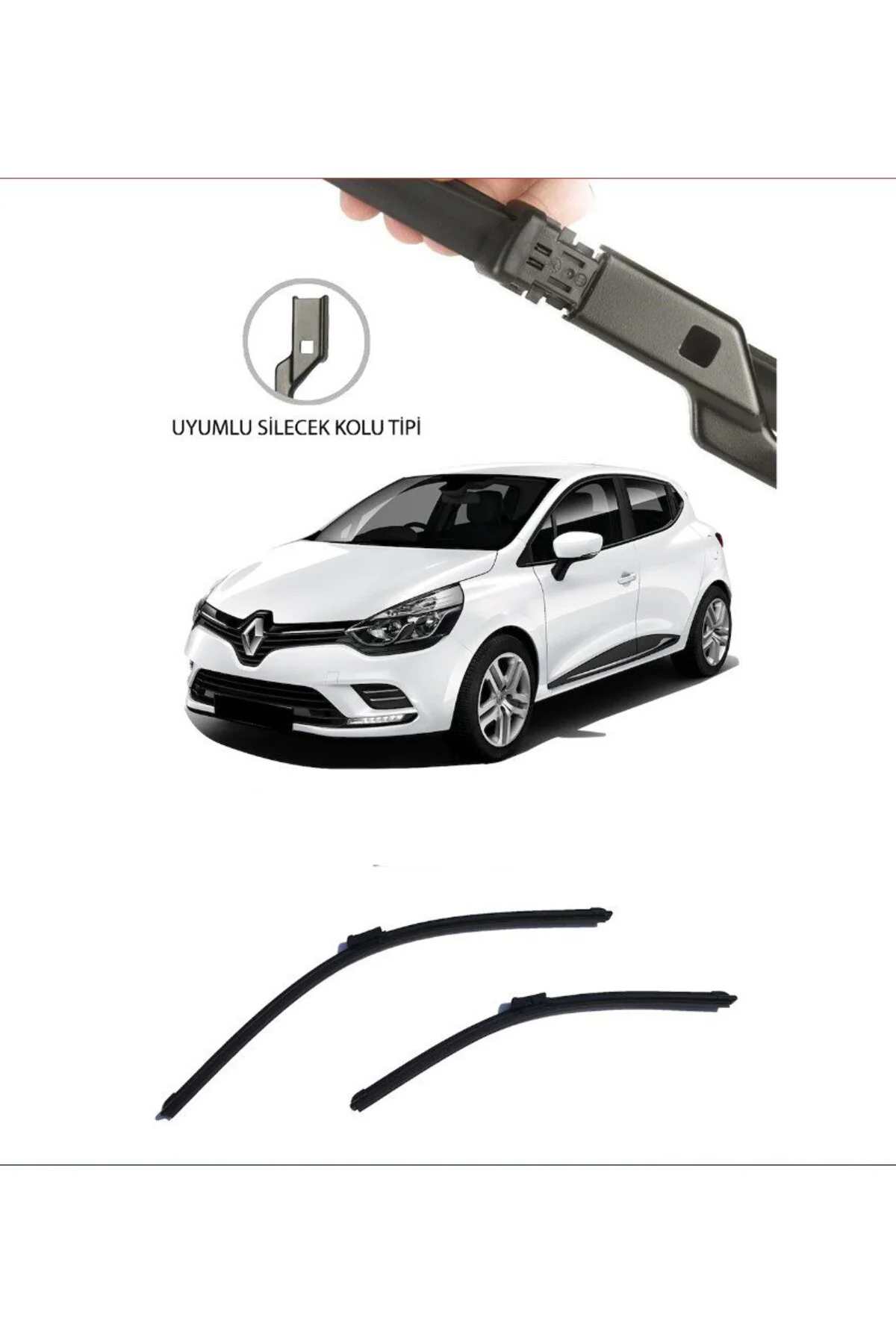 Renault Clio 4 2012-2019 Ön Takım Silecek