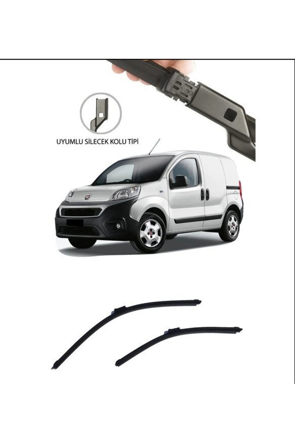 Fiat Fiorino 2007 ve Sonrası Uyumlu Ön Takım Silecek