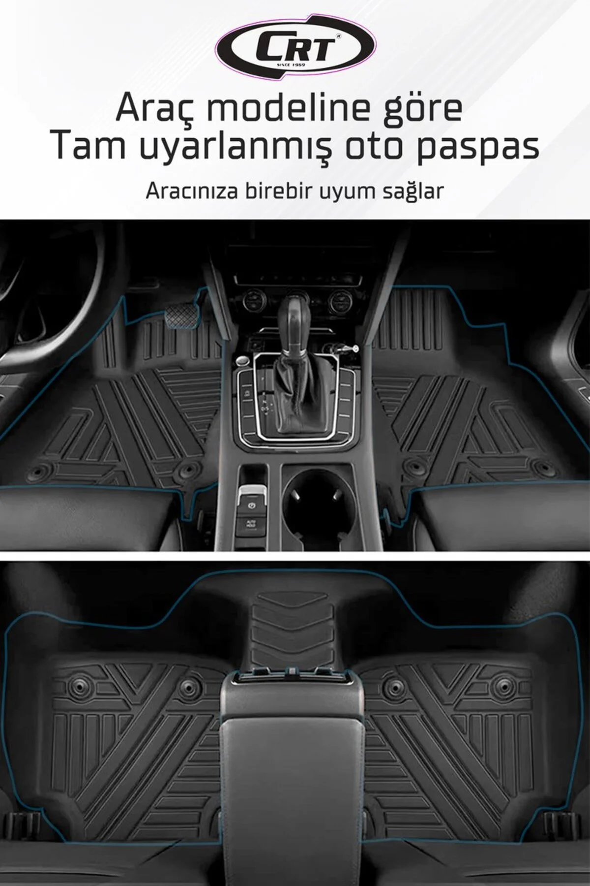 Hyundai Tucson 2014-2020 7D Havuzlu Paspas - crt Görsel 4