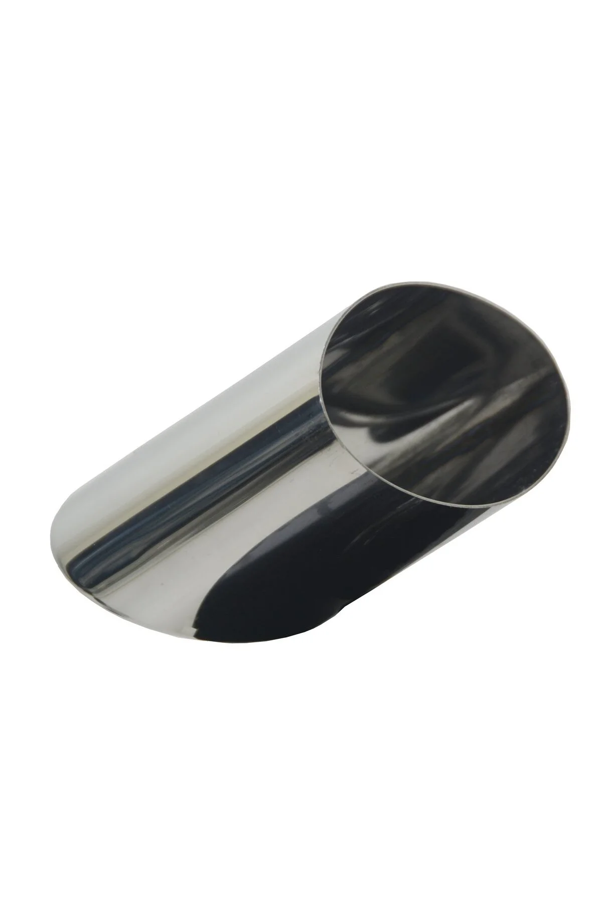 Egzoz Ucu Paslanmaz Krom Oval Universal - YED Görsel 4