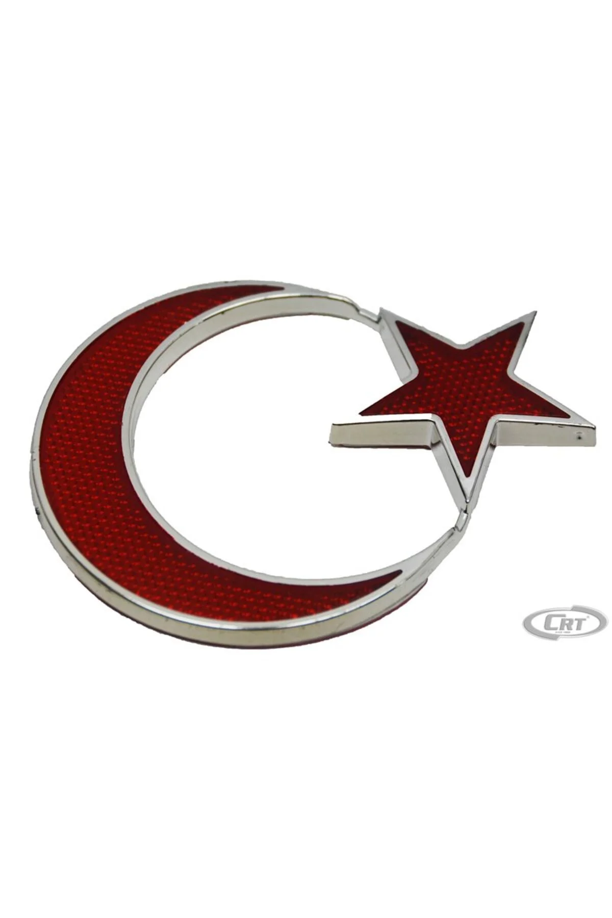 Araba Sticker Krom Bayrak Model Reflektörlü - Carub Görsel 2