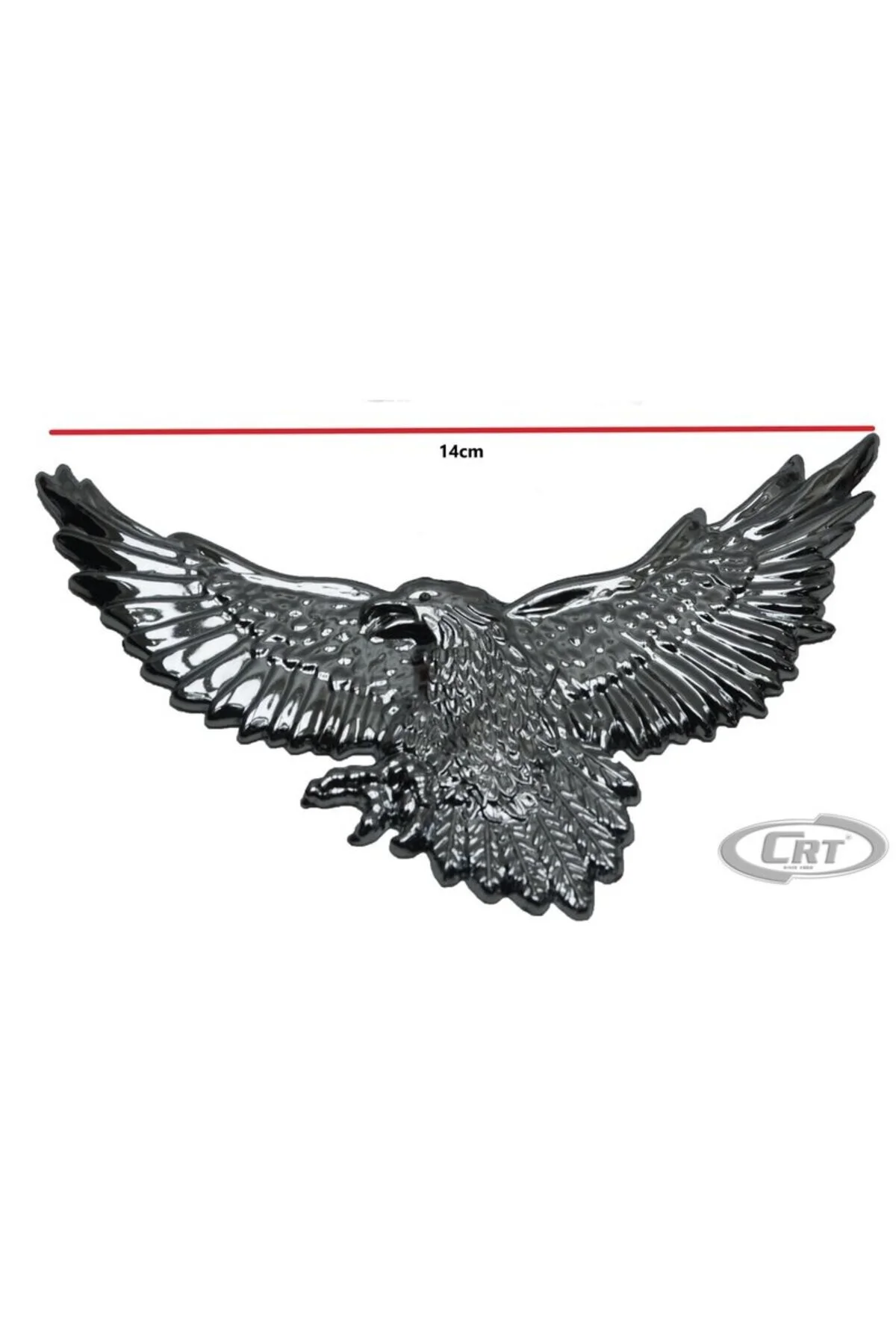 Araba Sticker Krom Kartal Model 2'li - Carub Görsel 3
