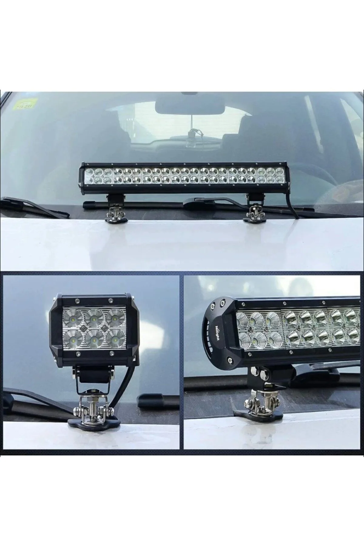 Kaput Üstü Off-Road Led Montaj Ayağı (2 Adet) - crt Görsel 2