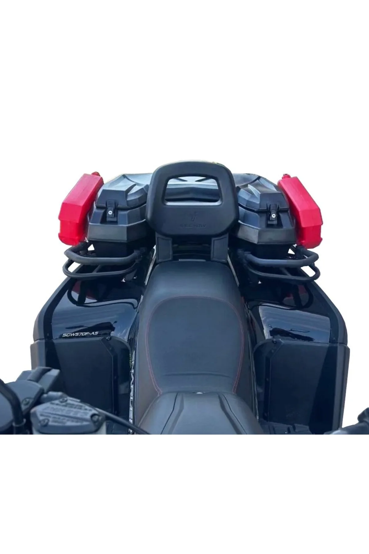 ATV Çantası Ön-Arka Set 105lt. Çift Benzin Bidonlu &amp; 50lt. Ön Diamond Model Çanta - crt Görsel 3