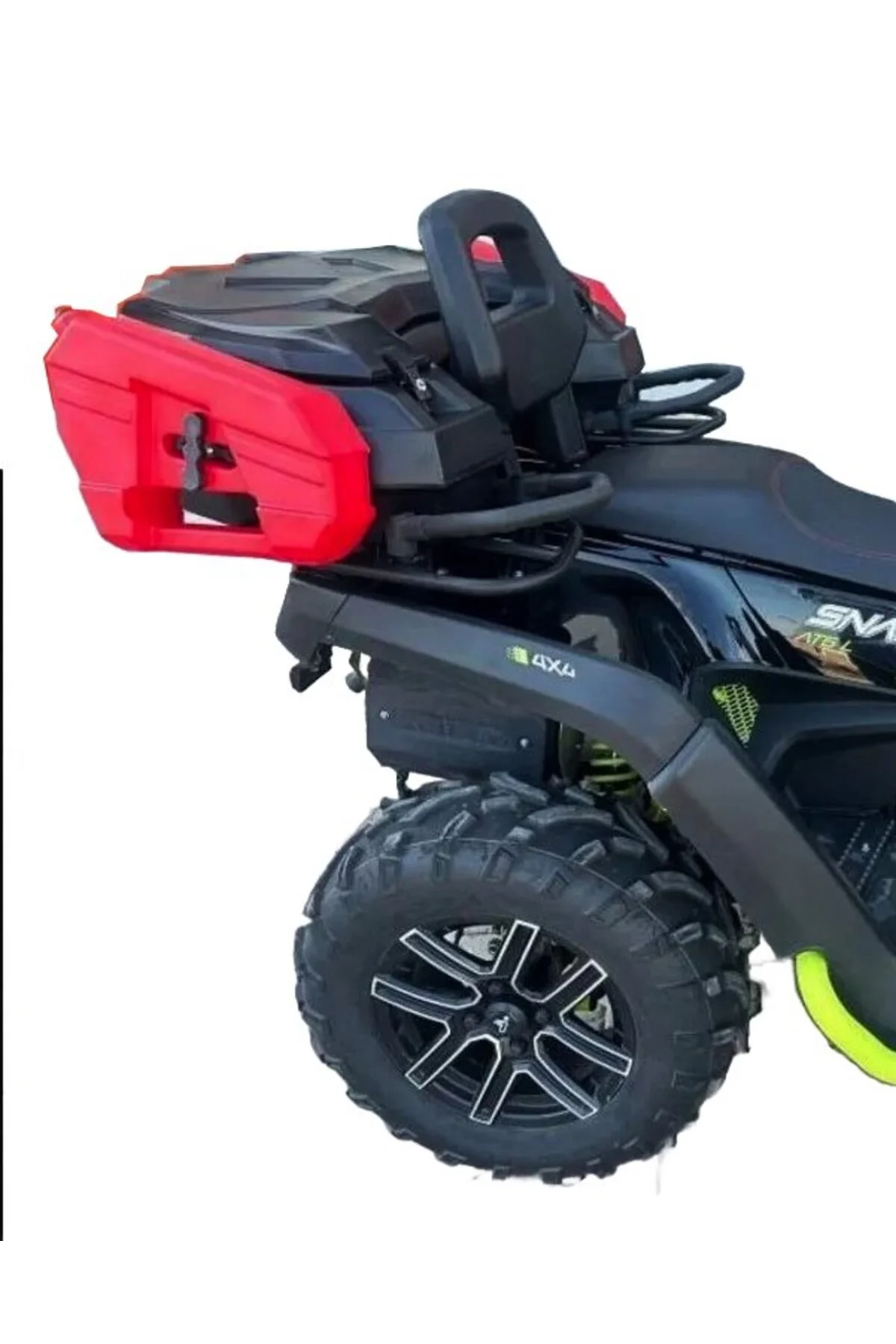 ATV Çantası Ön-Arka Set 105lt. Çift Benzin Bidonlu &amp; 50lt. Ön Diamond Model Çanta - crt Görsel 4