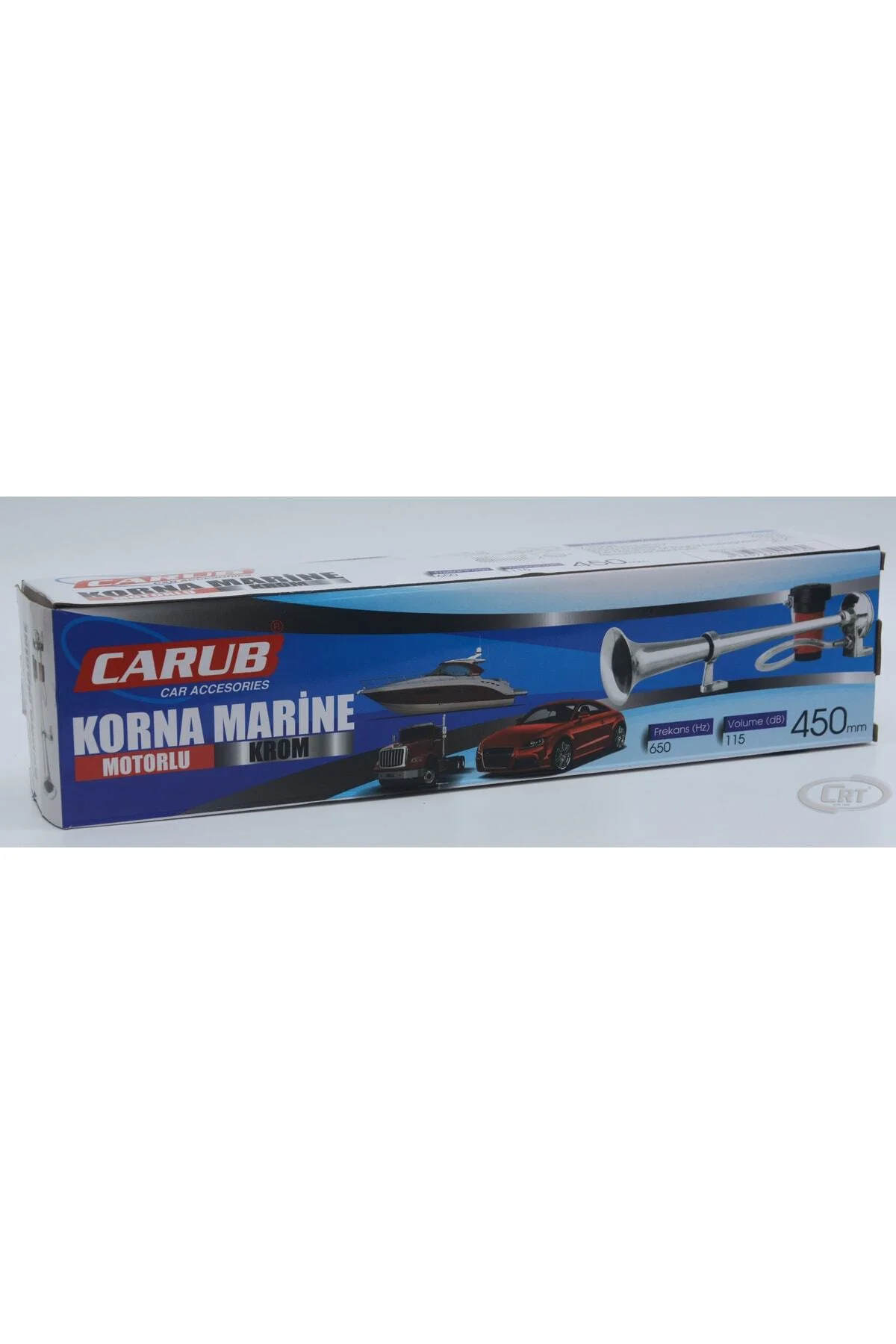 Marine Korna 12v Havalı Elektirik Motorlu Korna - Carub Görsel 3