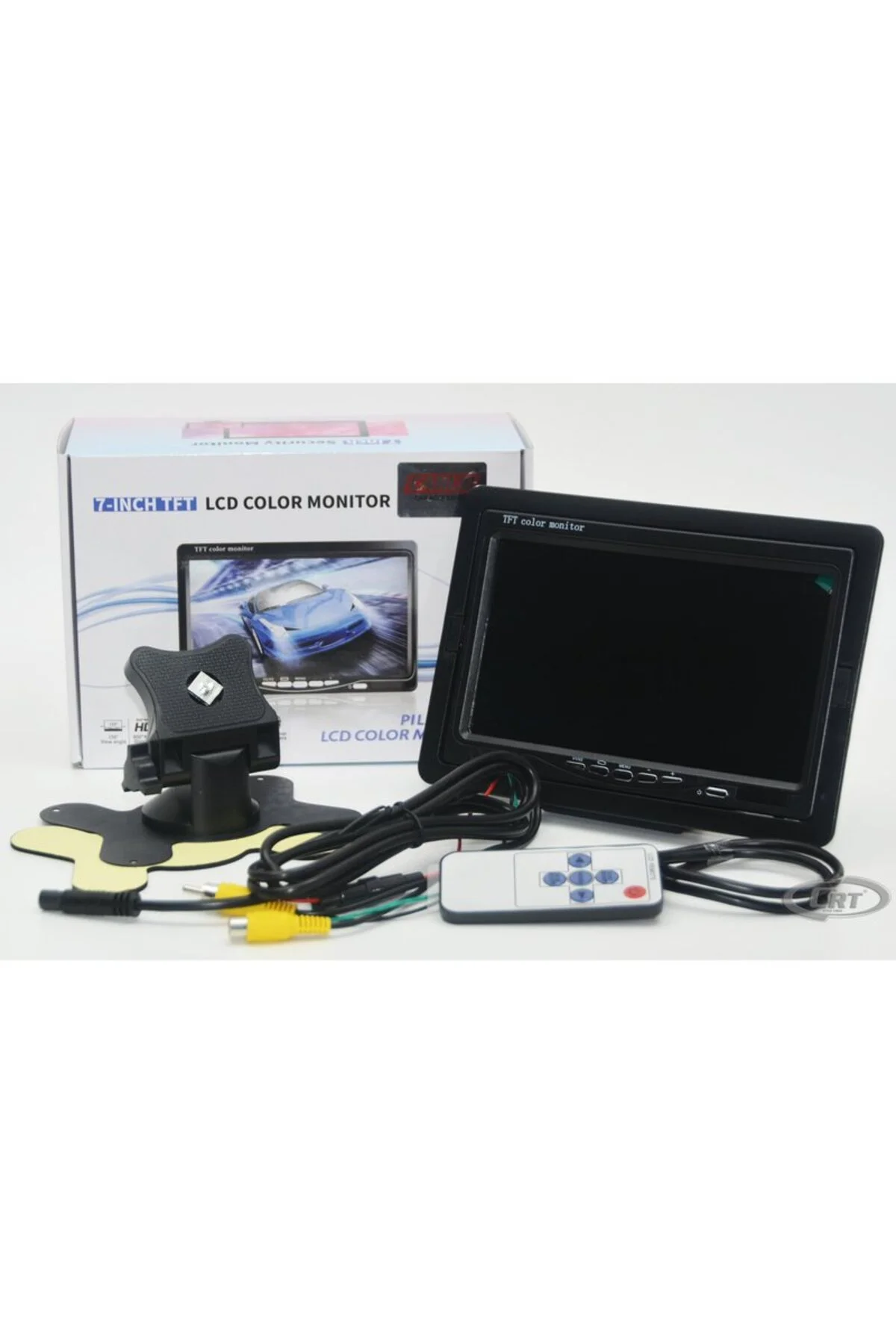 Araç İçi 7" TFT LCD Ekran Uzaktan Kumandalı - Carub Görsel 2
