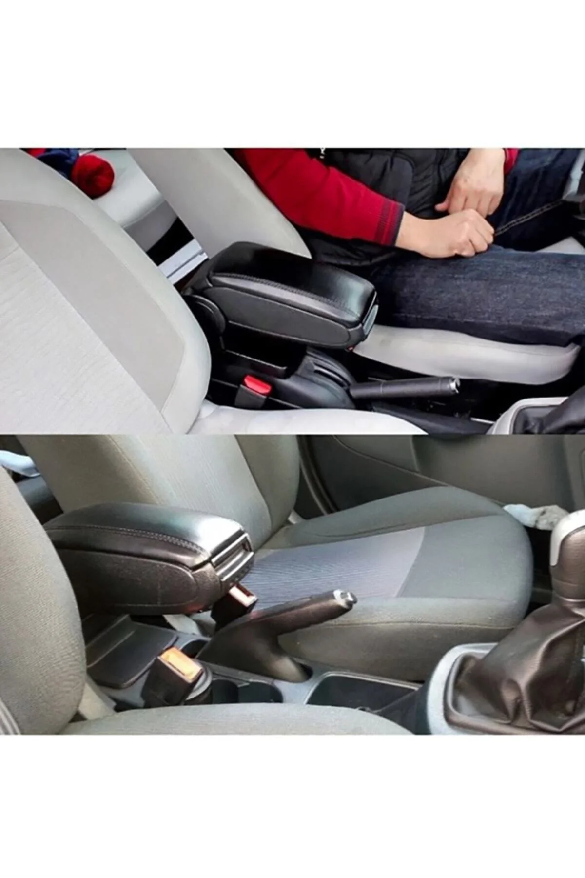 Citroen C-Elysee 2012-2020 Kol Dayama Kolçak Geçmeli ABS Siyah - Niken Görsel 5