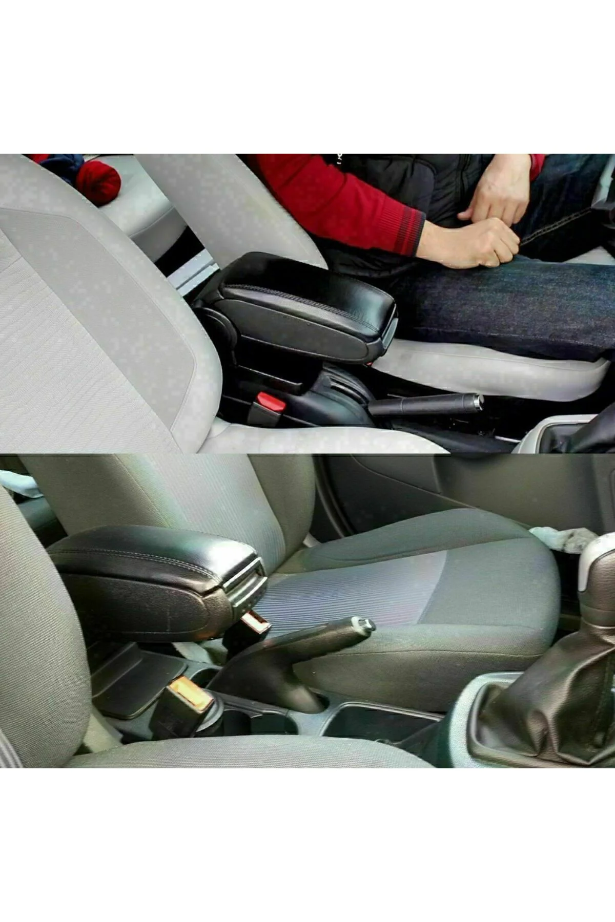 Peugeot 308 kol dayama kolçak vidasız orta konsol 2007 / 2014 - Niken Görsel 3