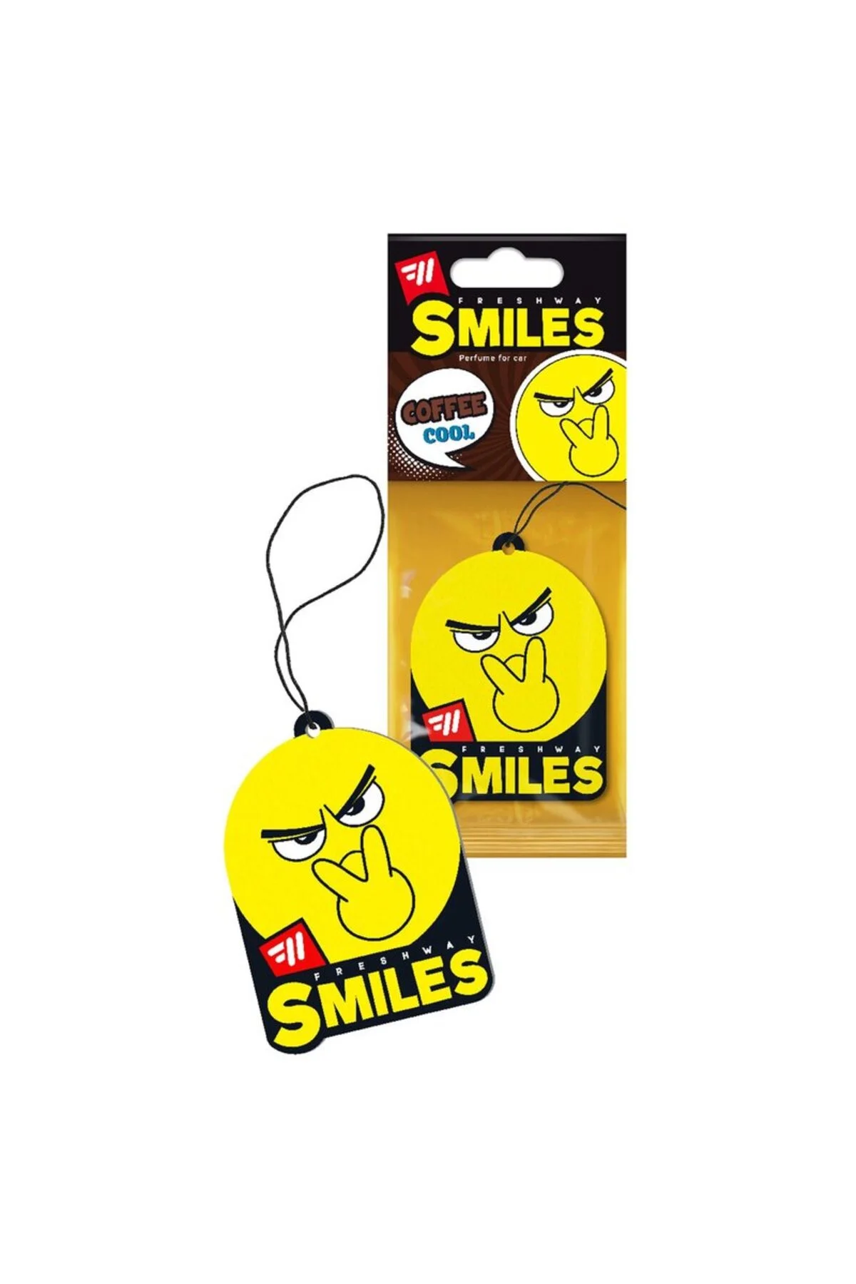 Fresh Way Dry Smile Kağıt Asma Koku Coffee