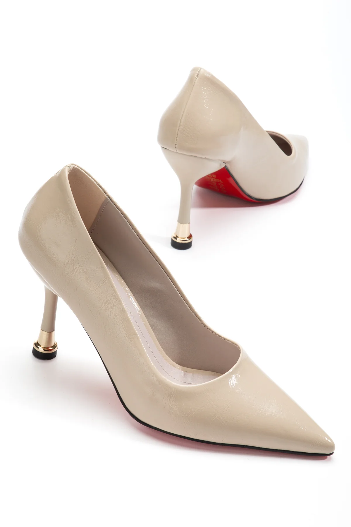 Ketrin Stiletto Rugan Ayakkabı - MaskButik Görsel 2