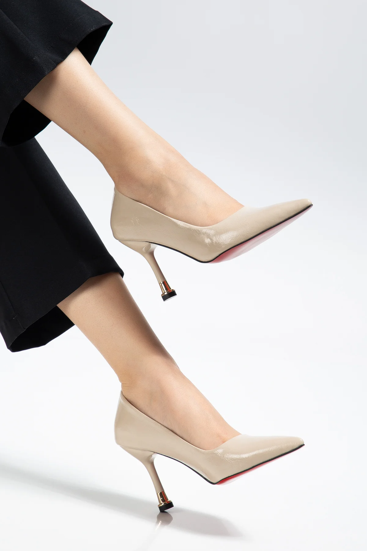 Ketrin Stiletto Rugan Ayakkabı - MaskButik Görsel 5