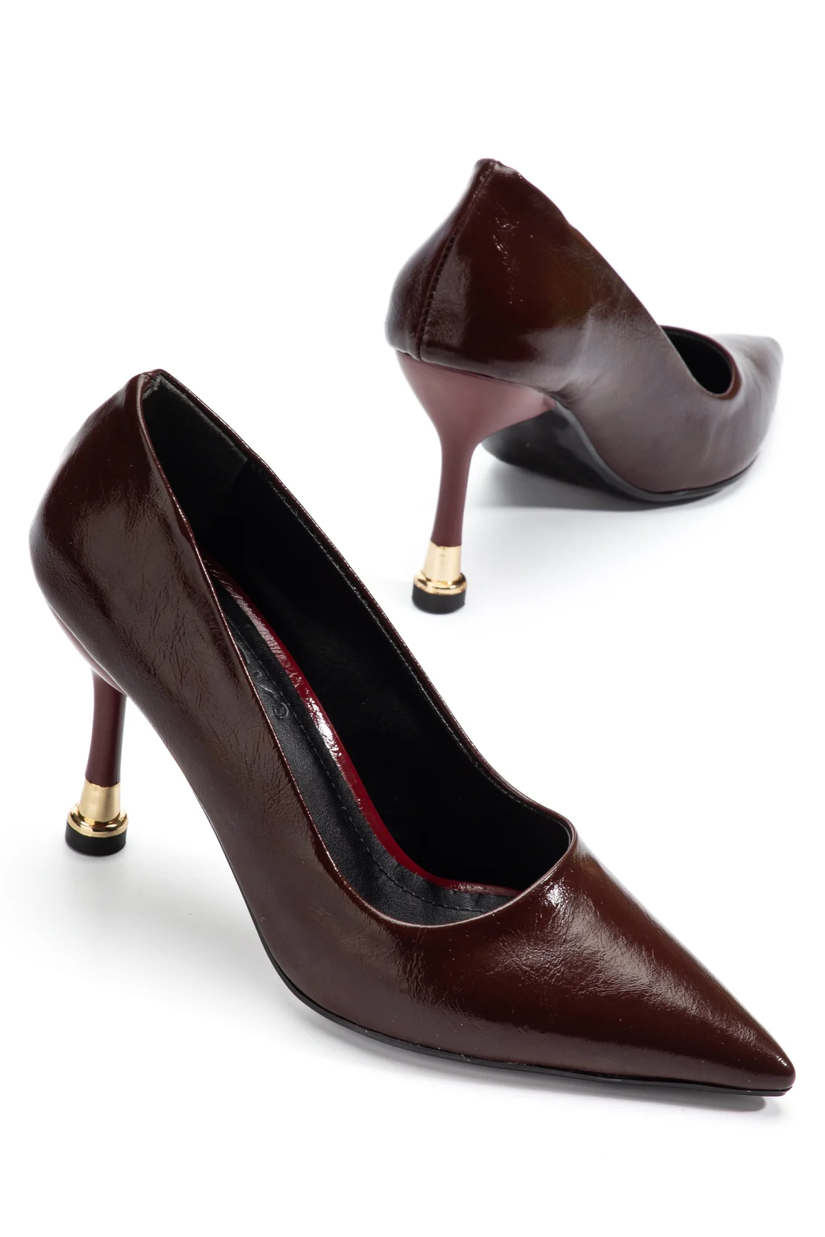 Ketrin Stiletto Rugan Ayakkabı - MaskButik Görsel 2