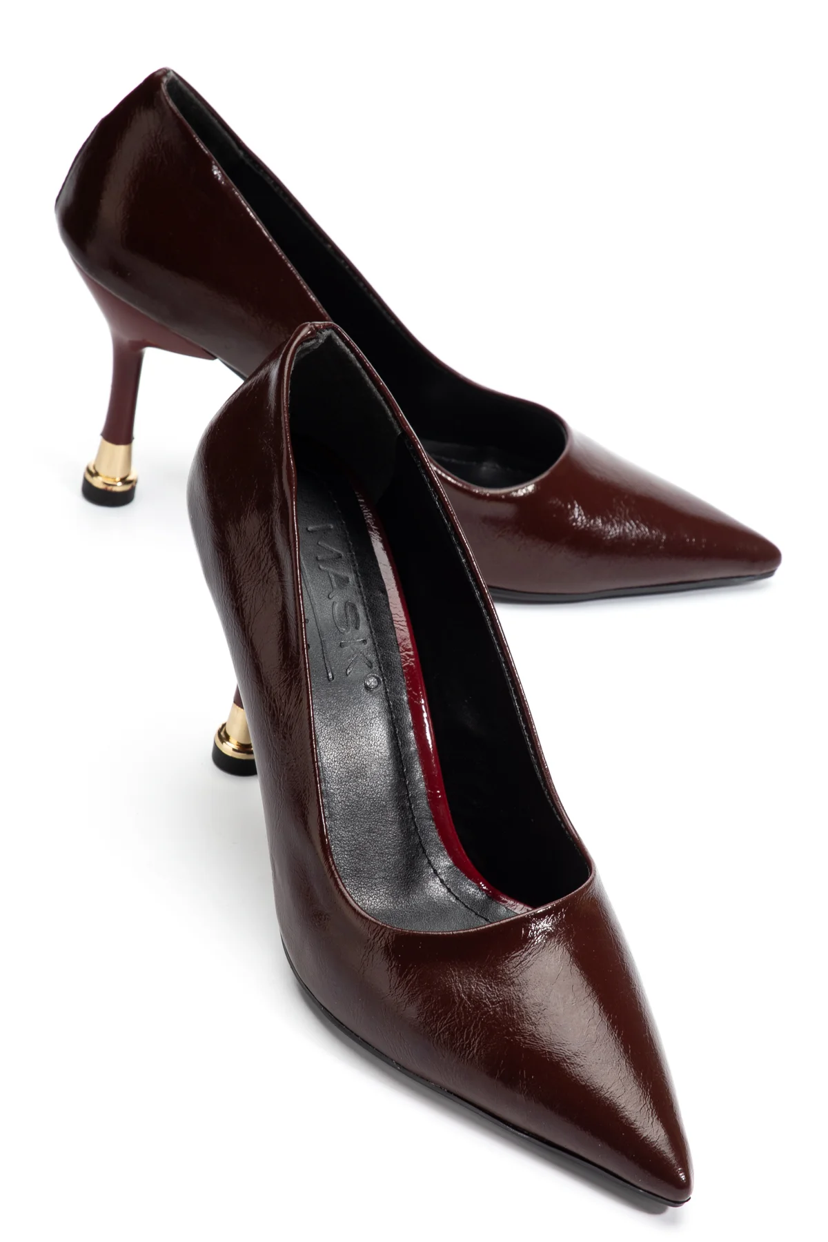 Ketrin Stiletto Rugan Ayakkabı - MaskButik Görsel 3