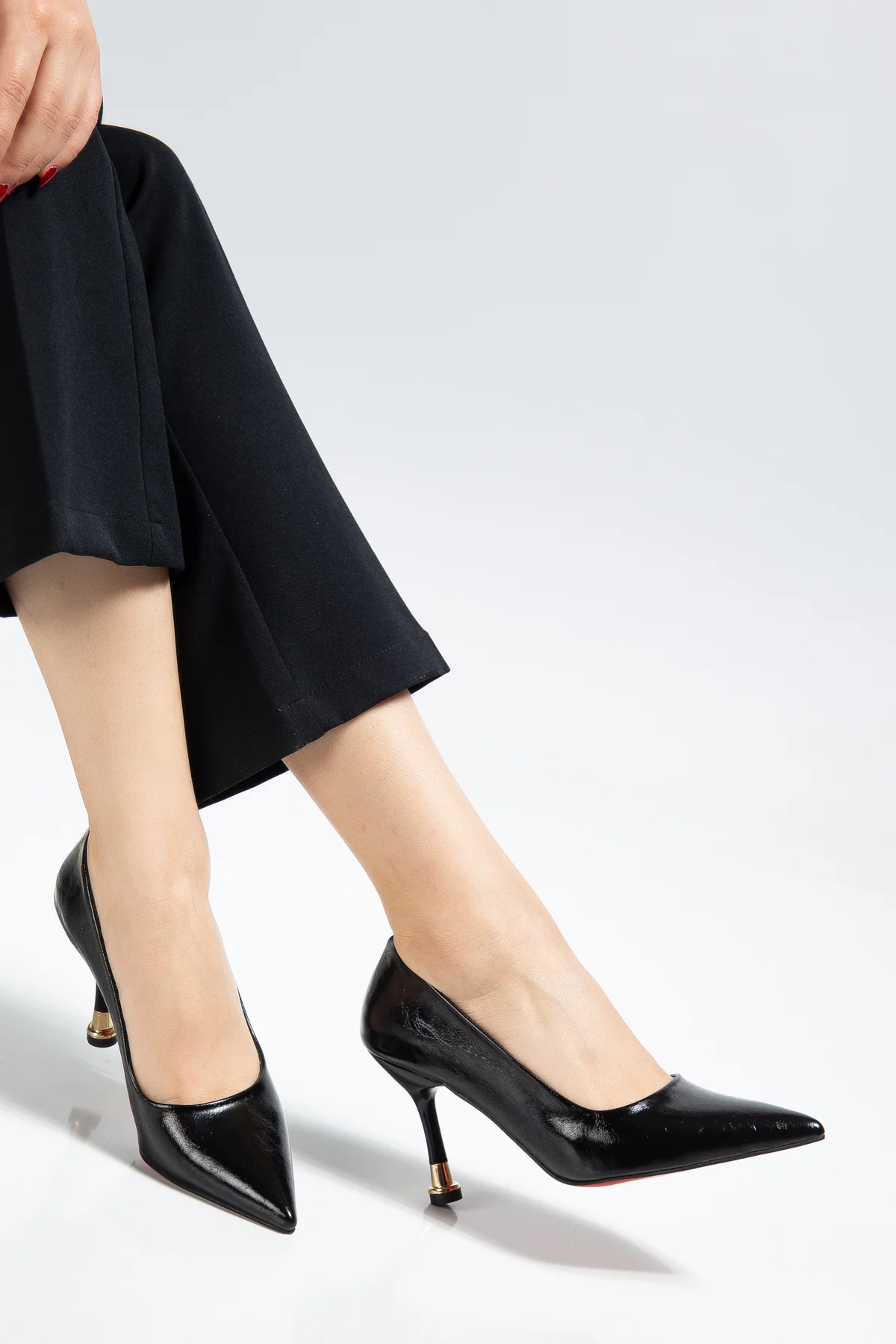 Ketrin Stiletto Rugan Ayakkabı - MaskButik Görsel 5