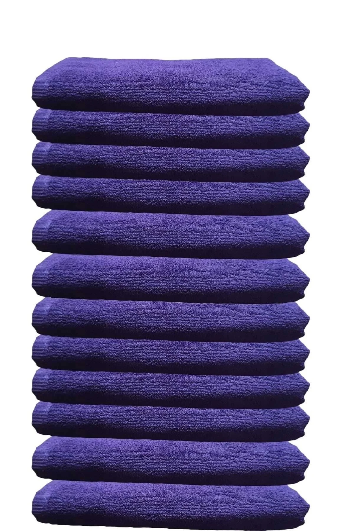 12li Paket Boya Tutmayan Mikrofiber El Yüz Spor Kuaför Havlusu 50X90 Cm - Mira Home Görsel 5