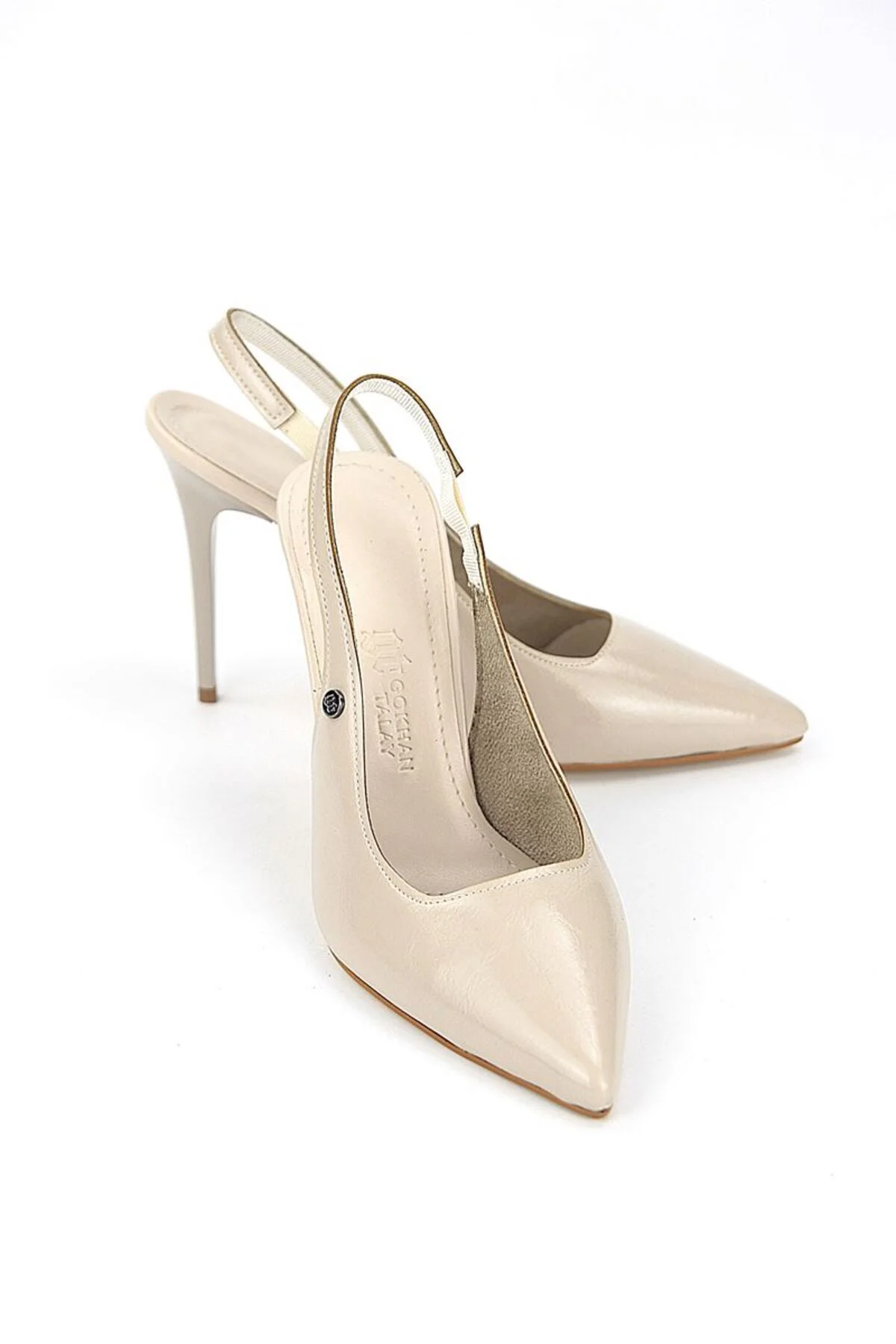 Zerina Bej Rugan Esnek Yumuşak Kaymaz Taban İnce Topuklu (11cm) Kadın Stiletto - Gökhan Talay Görsel 2