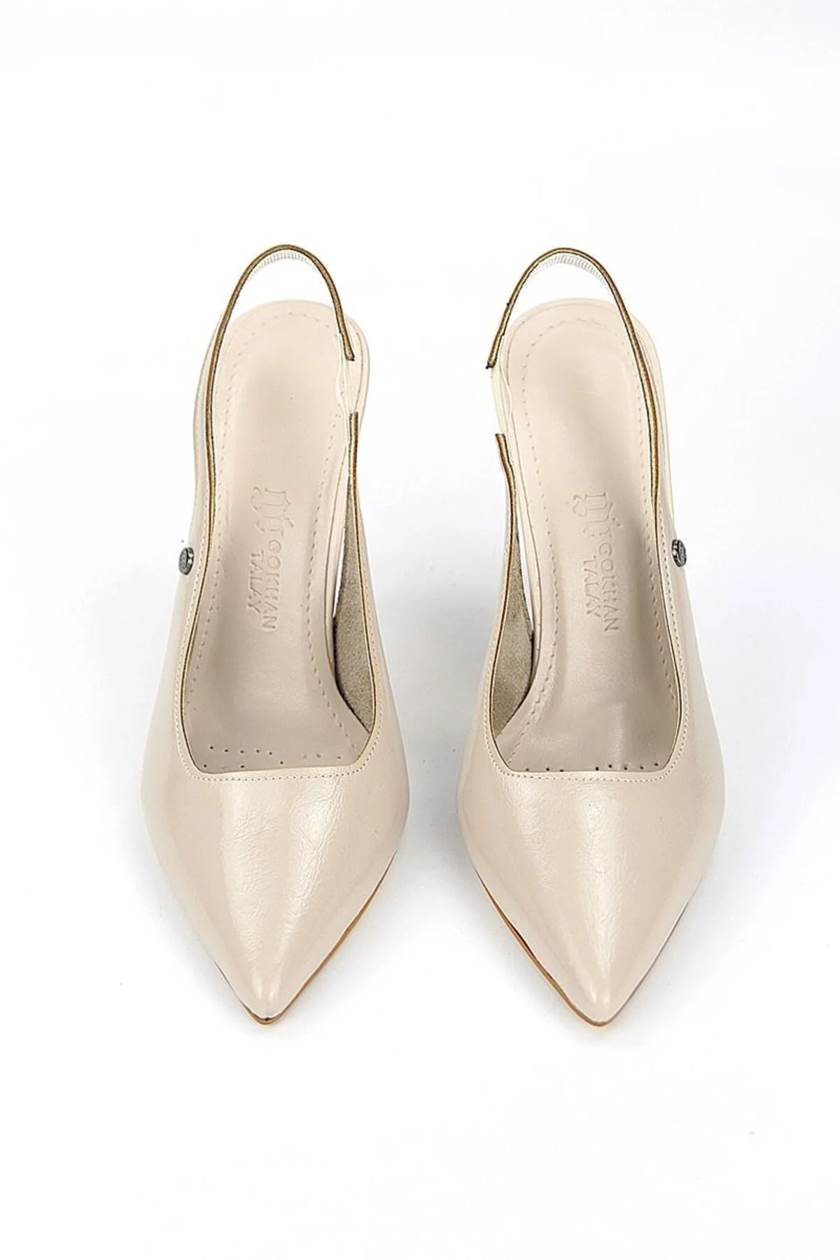 Zerina Bej Rugan Esnek Yumuşak Kaymaz Taban İnce Topuklu (11cm) Kadın Stiletto - Gökhan Talay Görsel 3
