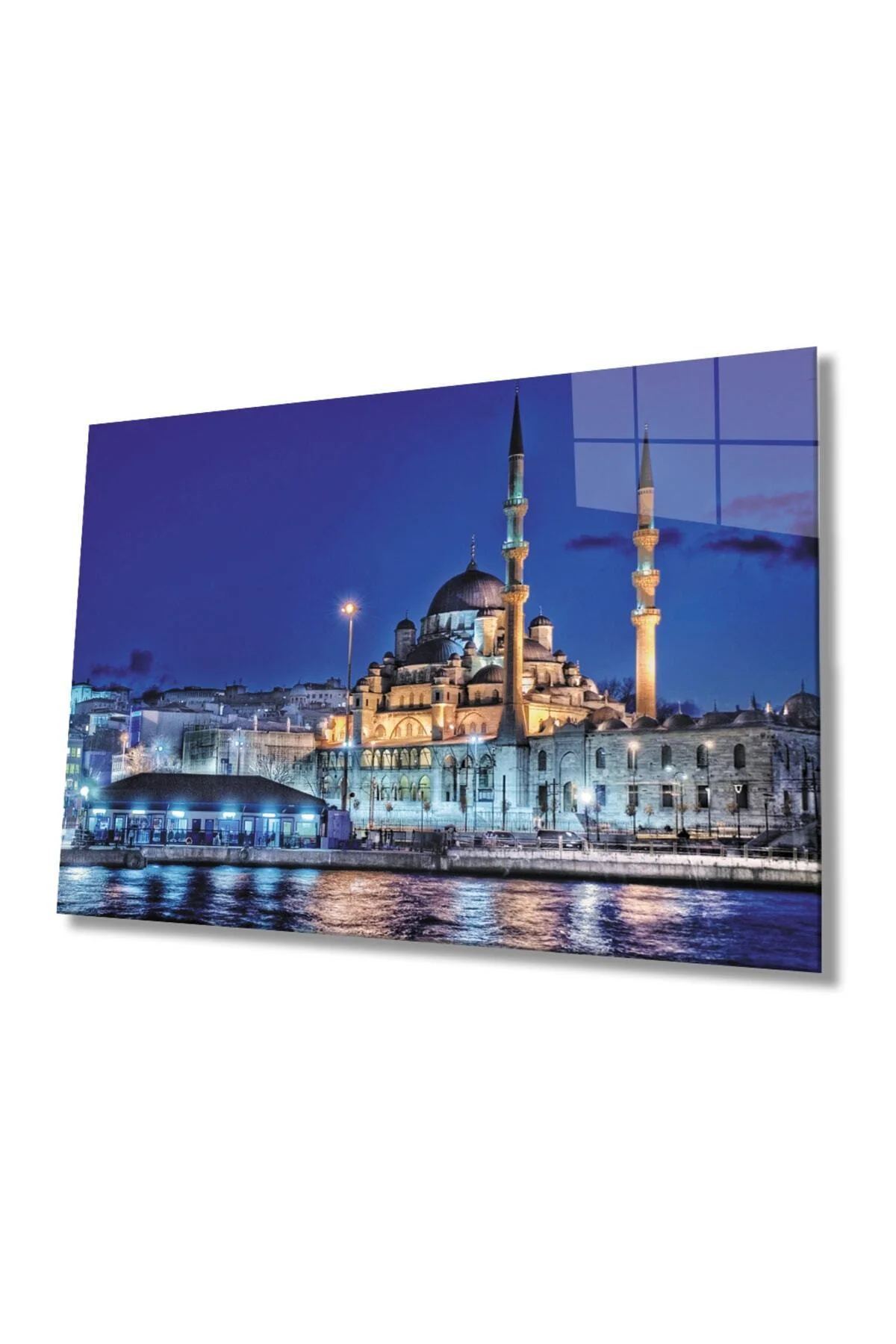 Cami Manzara 4mm Dayanıklı Cam Tablo | Modern Dekoratif Cam Tablo Temperli Cam