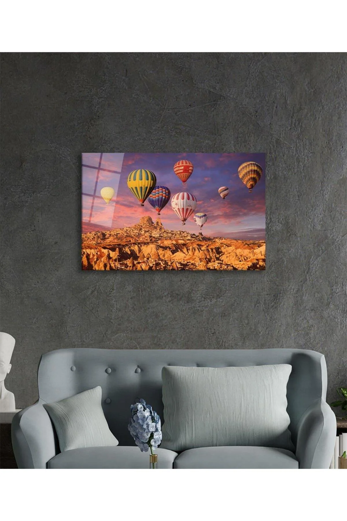 Uçan Balonlar Cam Tablo 4mm Dayanıklı Temperli Cam - BYCAGRİ Görsel 4