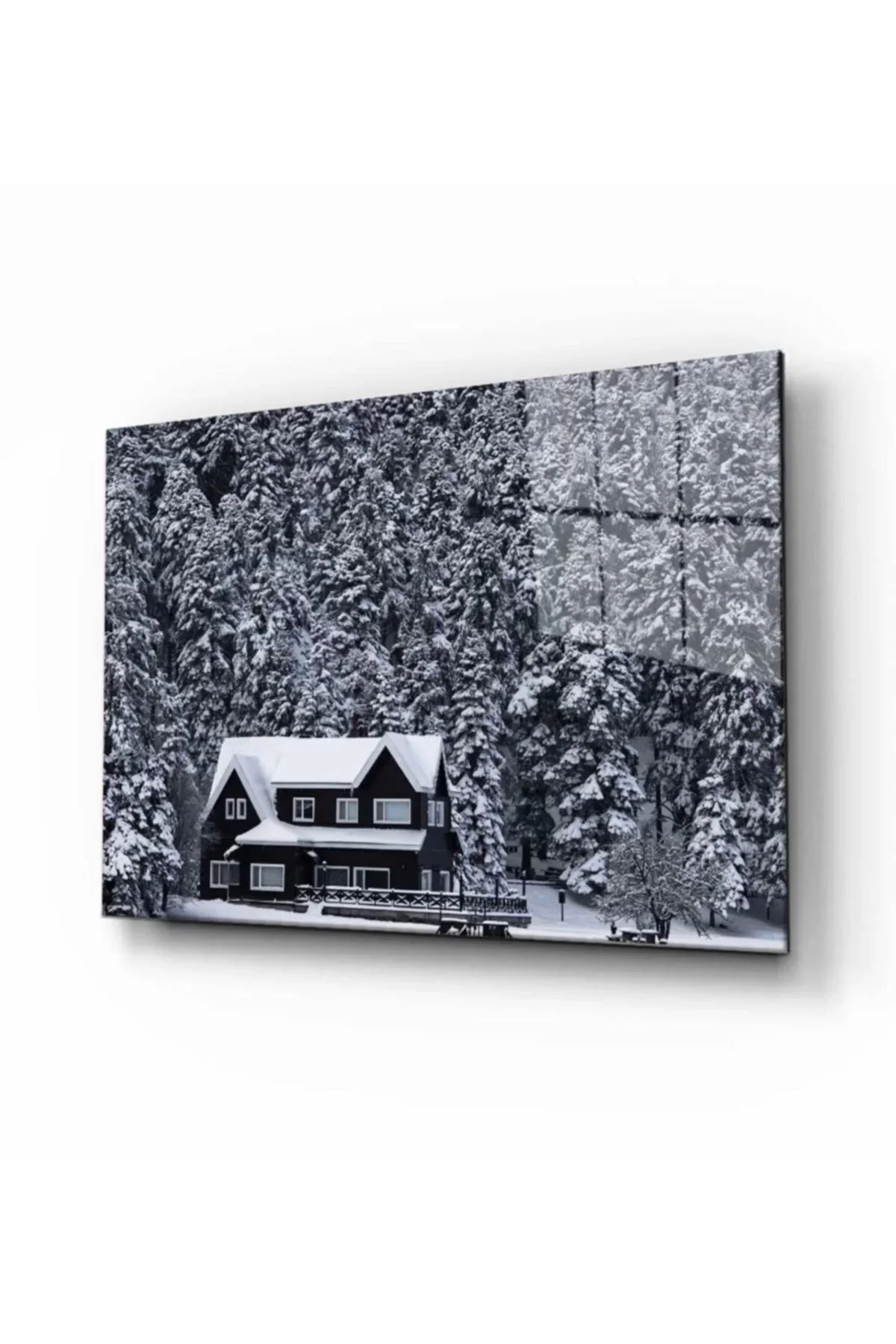 Doğa Manzara Cam Tablo 4Mm Dayanıklı Temperli Cam