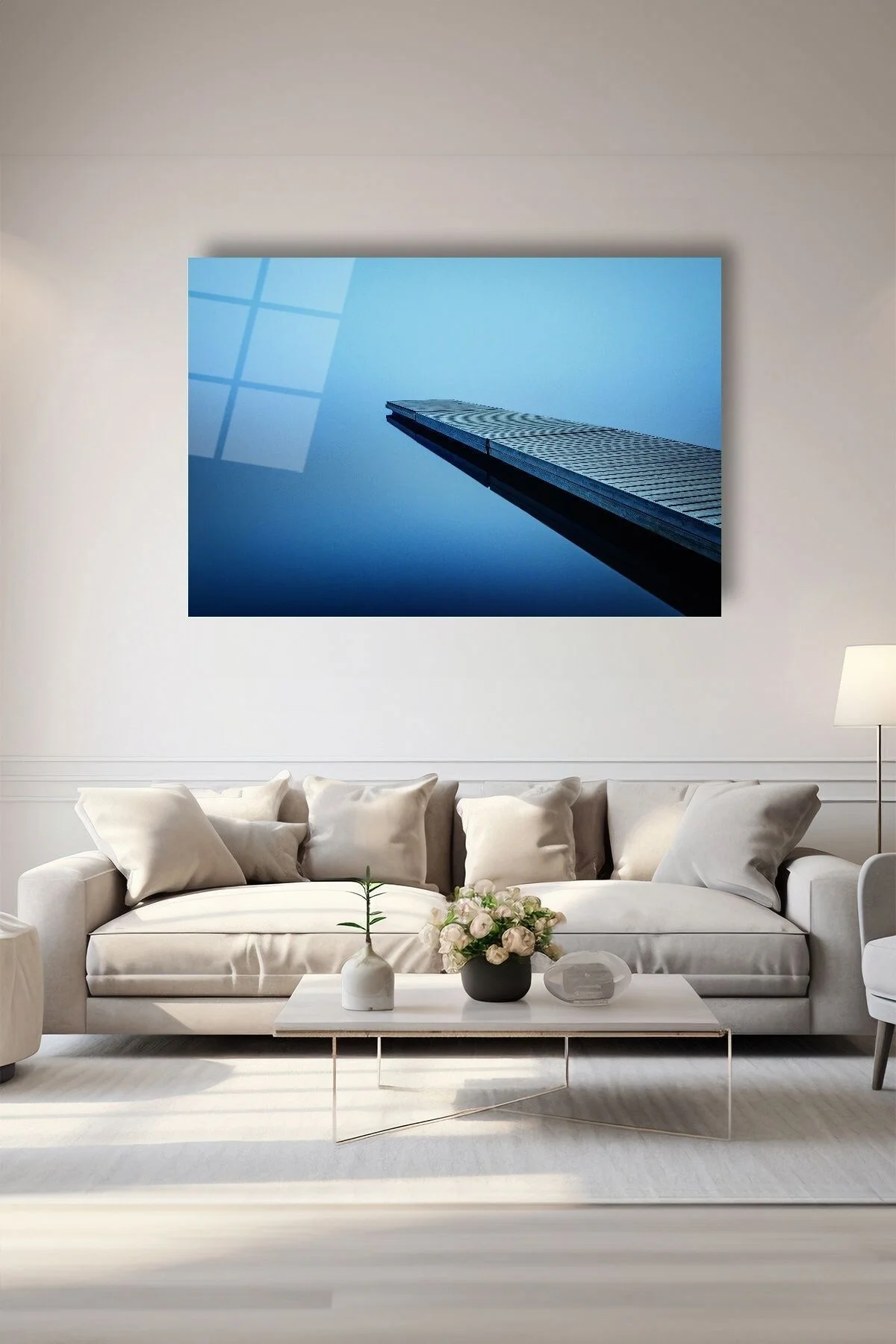 Dekoratif Duvar Tablosu Temperli Cam Tablo 36x23 Cm - BYCAGRİ Görsel 4