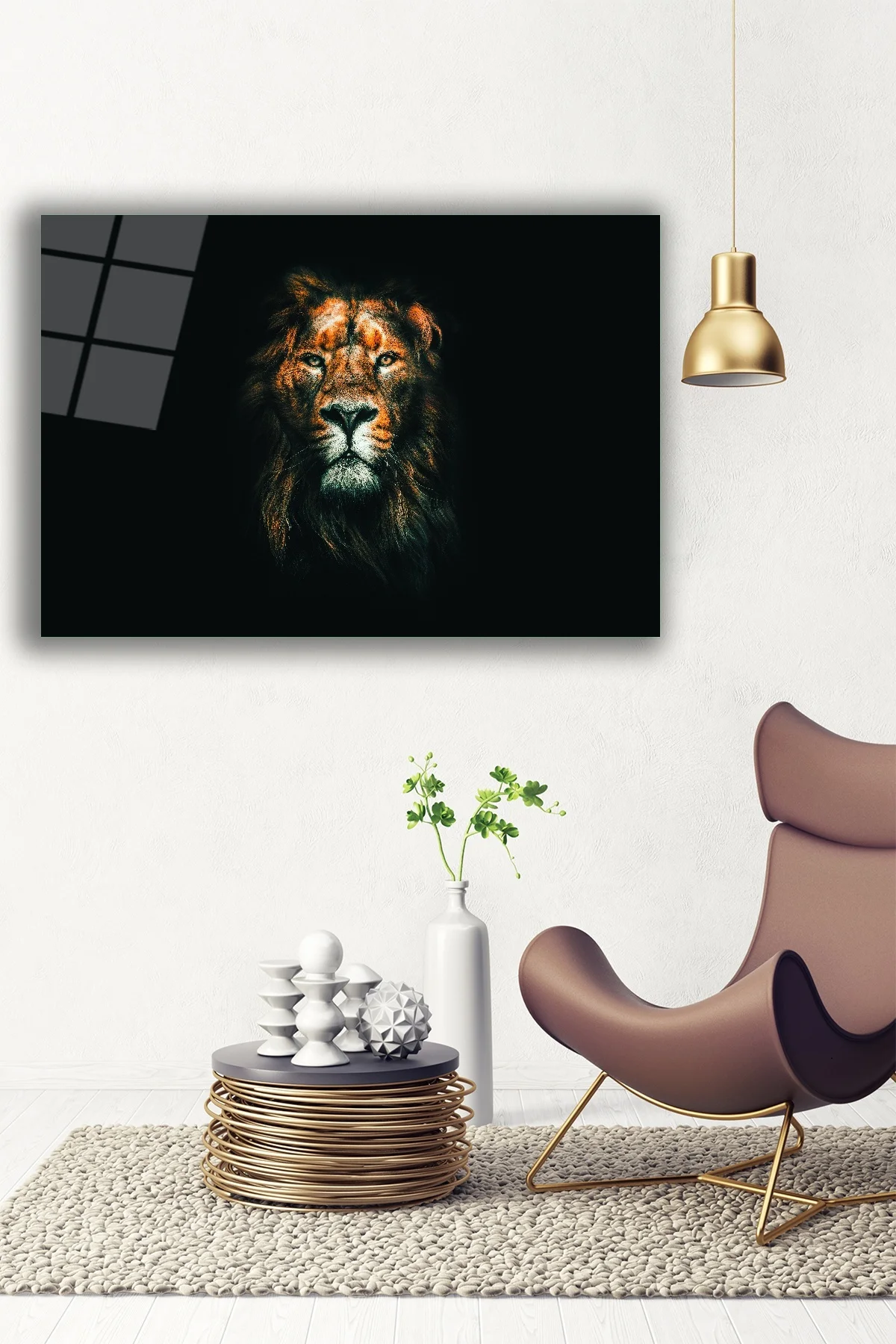 Dekoratif Duvar Tablosu Temperli Cam Tablo 72 X 46 Cm - BYCAGRİ Görsel 5