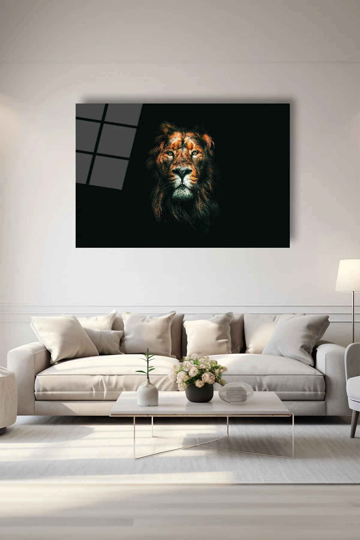 Dekoratif Duvar Tablosu Temperli Cam Tablo 72 X 46 Cm - BYCAGRİ Görsel 4