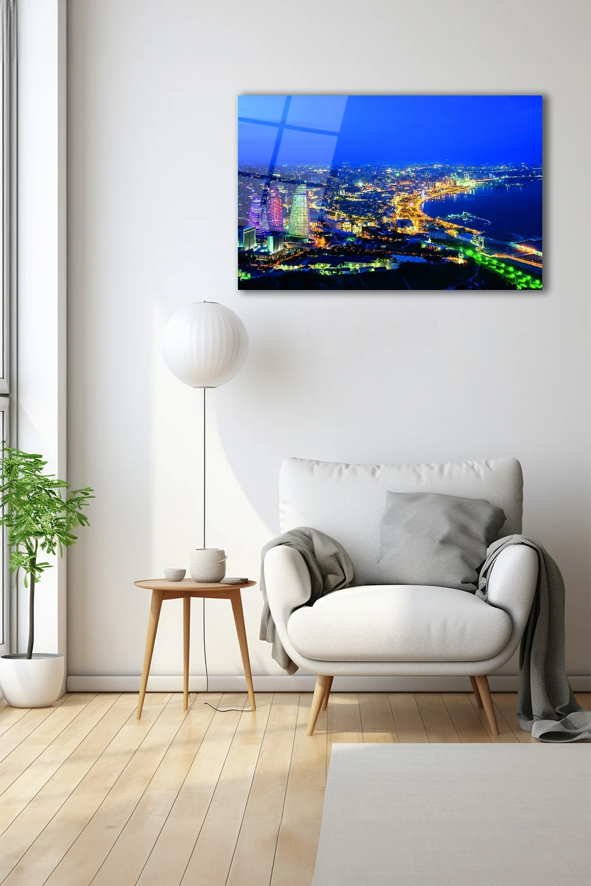 Dekoratif Duvar Tablosu Temperli Cam Tablo