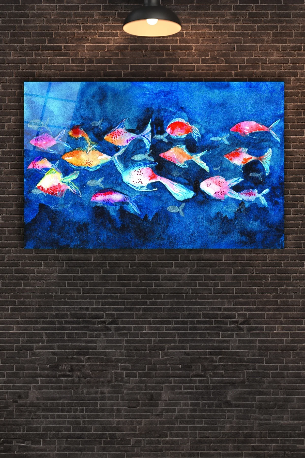 Dekoratif Duvar Tablosu Temperli Cam Tablo 72 X 46 Cm - BYCAGRİ Görsel 6