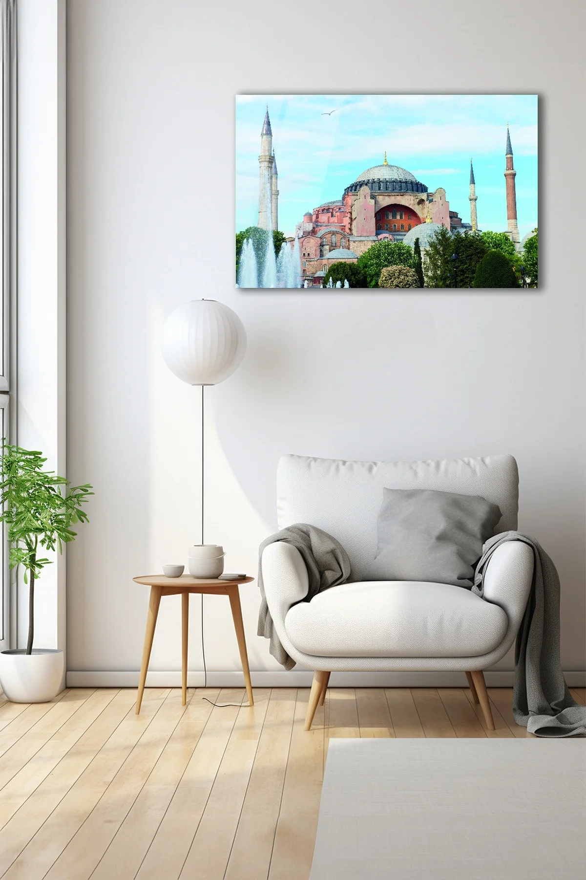 Dekoratif Duvar Tablosu Temperli Cam Tablo
