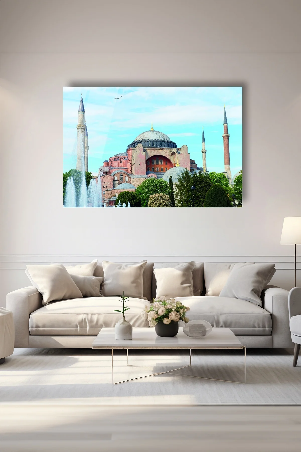 Dekoratif Duvar Tablosu Temperli Cam Tablo - BYCAGRİ Görsel 4