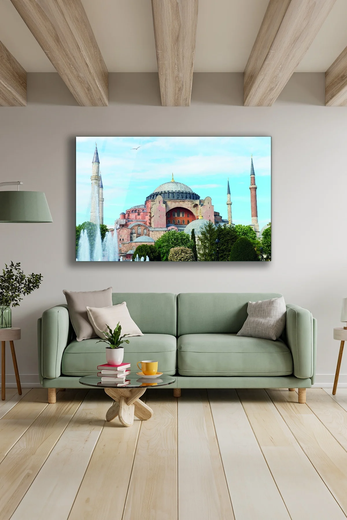 Dekoratif Duvar Tablosu Temperli Cam Tablo - BYCAGRİ Görsel 3