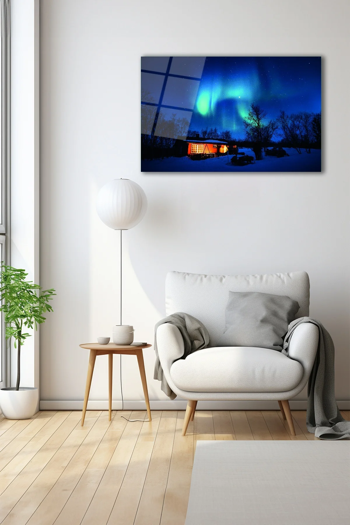 Dekoratif Duvar Tablosu Temperli Cam Tablo