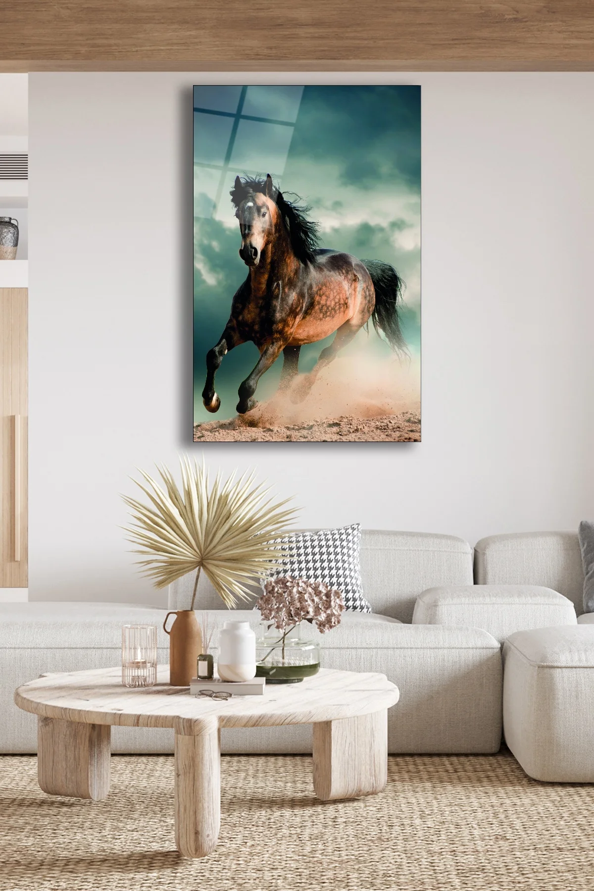 Dekoratif Duvar Tablosu Temperli Cam Tablo 110 X 70 Cm - BYCAGRİ Görsel 2
