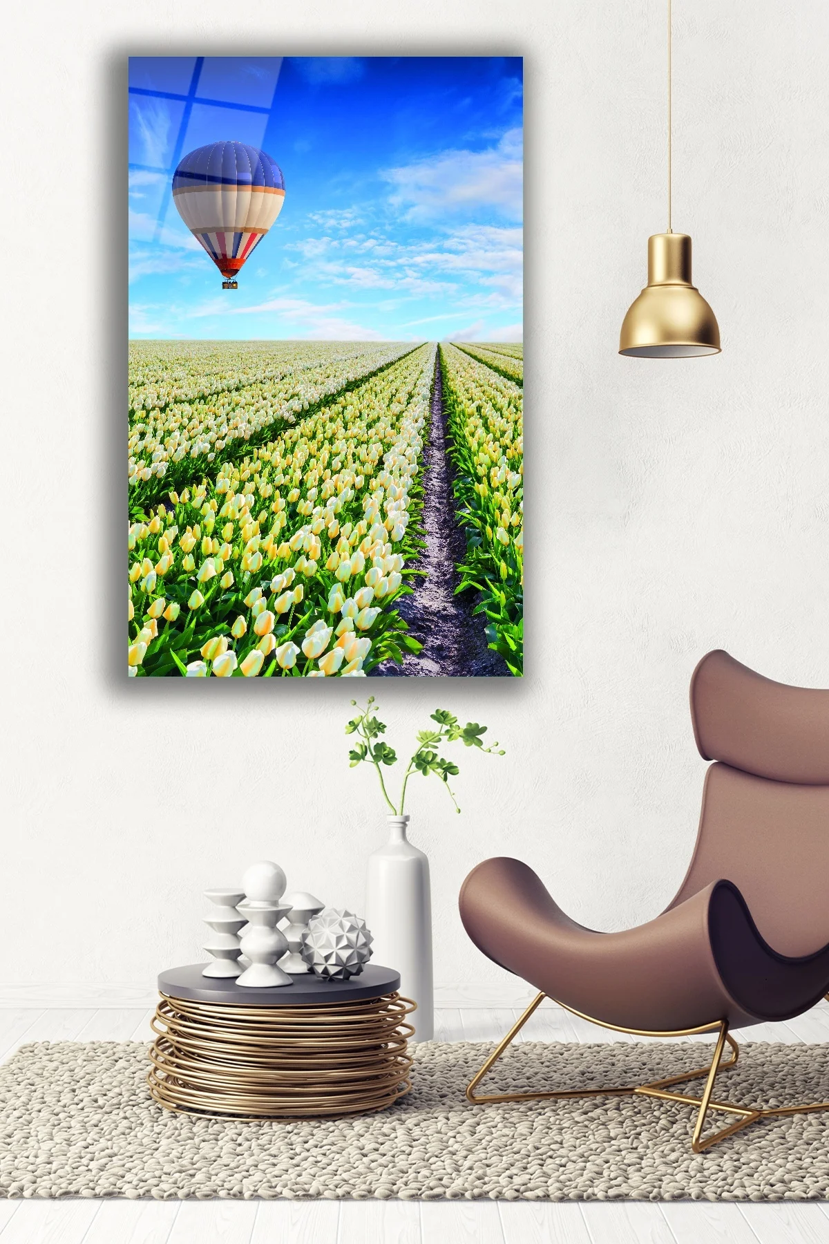 Dekoratif Duvar Tablosu Temperli Cam Tablo 72 X 46 Cm - BYCAGRİ Görsel 5