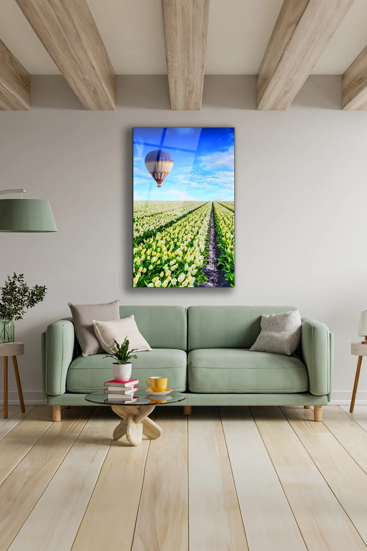 Dekoratif Duvar Tablosu Temperli Cam Tablo 72 X 46 Cm - BYCAGRİ Görsel 3