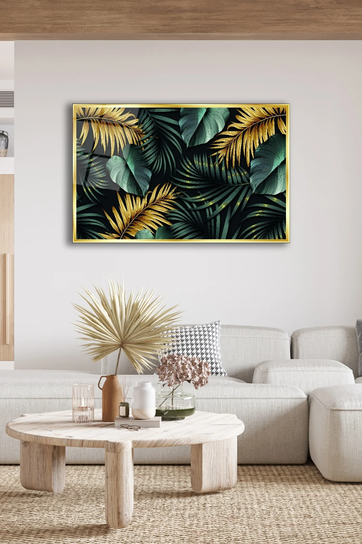Dekoratif Duvar Tablosu Temperli Cam Tablo 72 X 46 Cm - BYCAGRİ Görsel 2