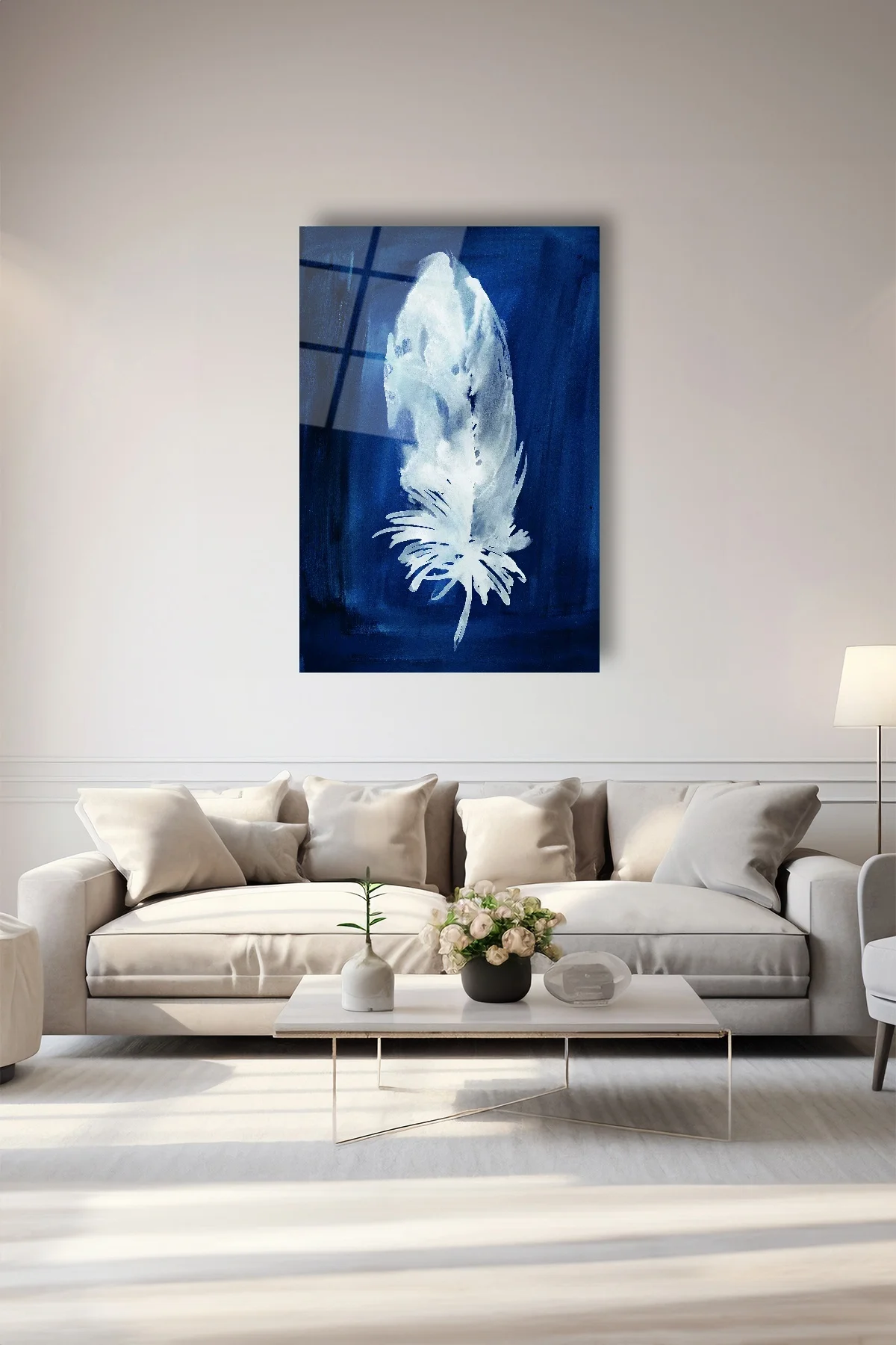 Dekoratif Duvar Tablosu Temperli Cam Tablo 36x23 cm - BYCAGRİ Görsel 4