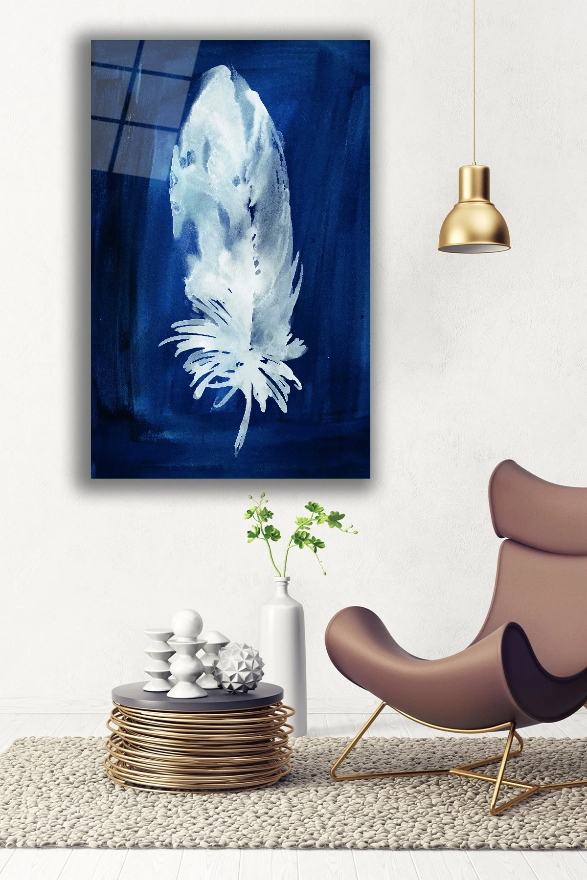 Dekoratif Duvar Tablosu Temperli Cam Tablo 36x23 cm - BYCAGRİ Görsel 5