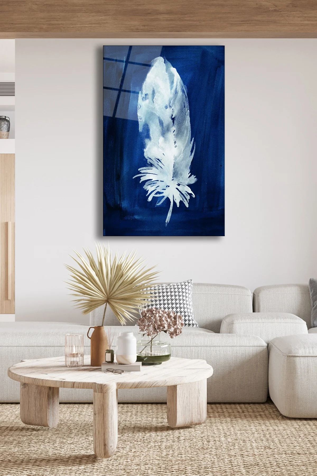 Dekoratif Duvar Tablosu Temperli Cam Tablo 36x23 cm - BYCAGRİ Görsel 2