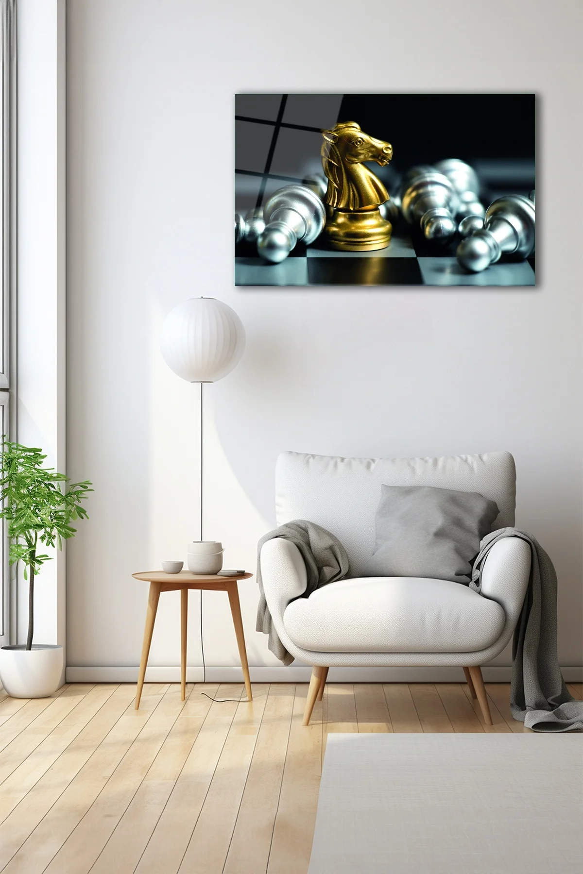Dekoratif Duvar Tablosu Temperli Cam Tablo