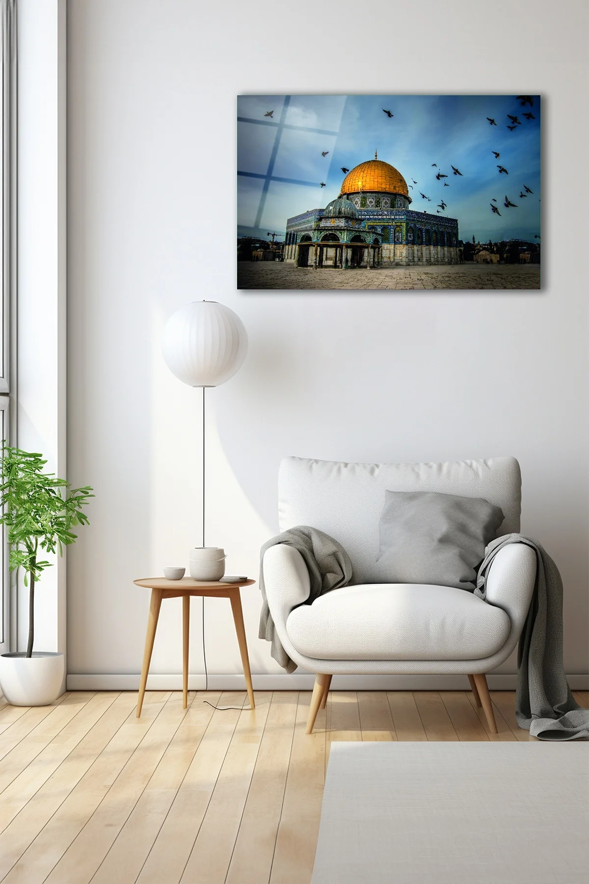 Dekoratif Duvar Tablosu Temperli Cam Tablo