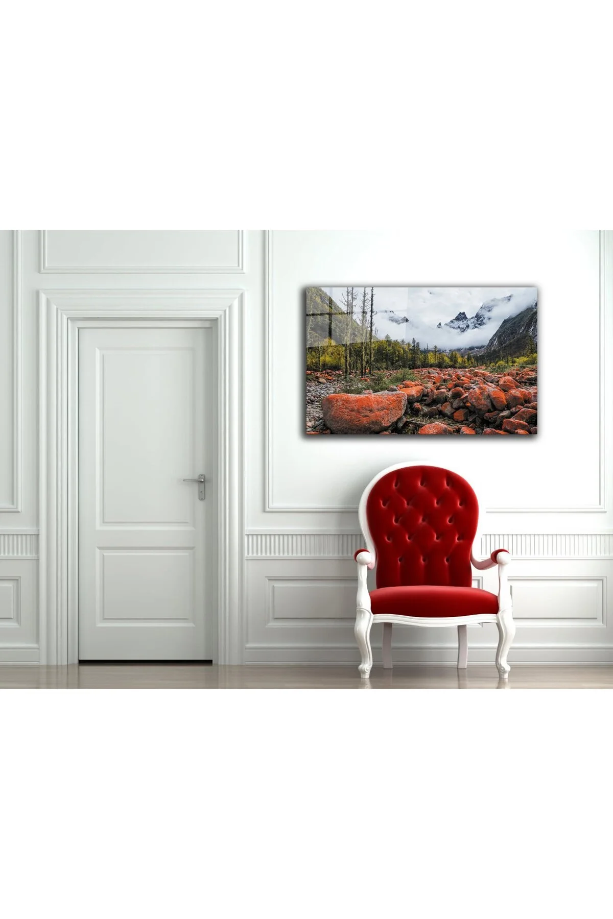 Doğa Manzara Cam Tablo 4mm Dayanıklı Temperli Cam - bestdecor Görsel 2